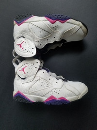 Baby Nike Air Jordan Retro 7 VII OG White Pink Size 12C Kids xi