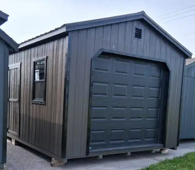 12 x 20 Garden Gable Garage #GGD107, View more