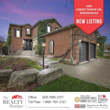 Homes for Sale in East Credit, Toronto, Ontario $1,749,800 in Houses for Sale in Mississauga / Peel Region