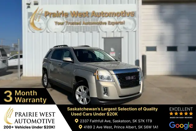 2012 GMC Terrain SLT AWD |Command Start|Reverse Camera