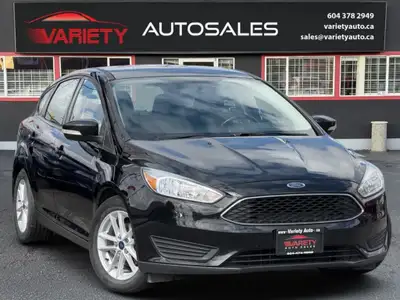 FREE 3000 KM COMPREHENSIVE LUBRICO WARRANTY!! 2017 Ford Focus SE Hatchback Sporty, Fuel Efficient Re...