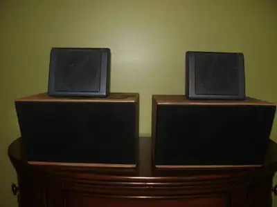 Custom  made speakers  brand are  Bose and Sony, View more