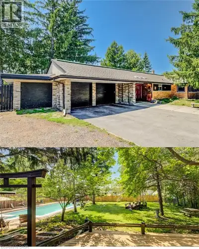 BUNGALOW living with your own private backyard oasis with inground pool. This spectacular ranch-styl...