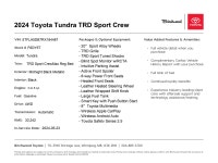 No Reported Accidents! Experience power and reliability with this lightly used 2024 Toyota Tundra TR... (image 1)