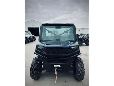 2021 Polaris RANGER 1000 PREMIUM WINTER PREP PACKAGE - FULL HARD DOORS - HEAT - GLASS WINDSHIELD The...