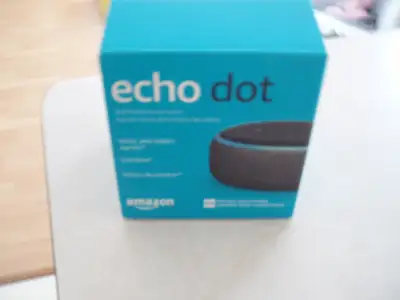 ECHO DOT  SMART  SPEAKER  --  NEW CONDITION, View more