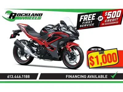 2025 Kawasaki NINJA 500 SE The 2025 Kawasaki Ninja 500 offers an exhilarating riding experience with...