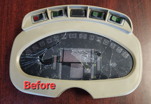 CASE 521, 621, 721, 821, 921 Instrument Cluster Lens Repair in Repairs & Maintenance in City of Toronto - Image 2