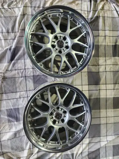 19 x 8.5 5x114.3 Offset 25 $1400 for the pair