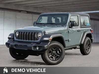 This Jeep Wrangler boasts a Intercooled Turbo Premium Unleaded I-4 2.0 L/122 engine powering this Au...