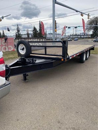 Like new 2014 Trailtech 20 foot Deck Trailer Electric brakes