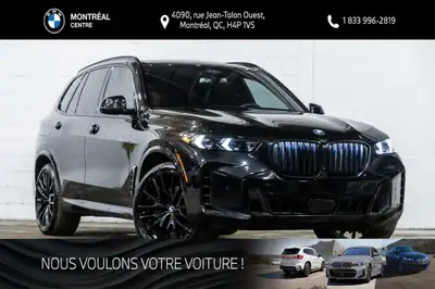 *English below* *Français:* Ce BMW X5 xDrive40i se présente dans une condition exceptionnelle et aff...