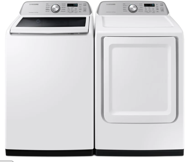 RCA / INSIGNIA FULL SIZE WASHER &DRYER SET- White $999.00 NO TAX, View more