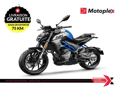 Motoplex St-Eustache 300NK Garantie 5 ans Groupe Motopropulseur. La 300NK est une moto legere et agi...