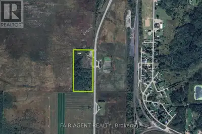 This serviced vacant land on Highway 11 in Iroquois Falls presents an excellent opportunity for comm...