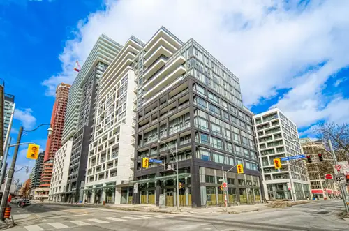 Welcome To 1 year old Time & Space Condos By Pemberton! Prime Front & Sherbourne Location! High-Floo...