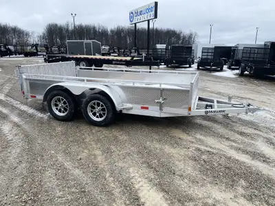 Canadian Mennonite Built Tandem Axle Aluminum Utility Trailer is $6,310.00 or $126.19/month! Ord: E1...