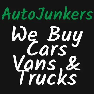 CASH FOR CARS, SCRAP CAR REMOVAL, CASH FOR JUNK & SCRAP VEHICLES. WE ARE PAYING THE HIGHEST PRICES F...