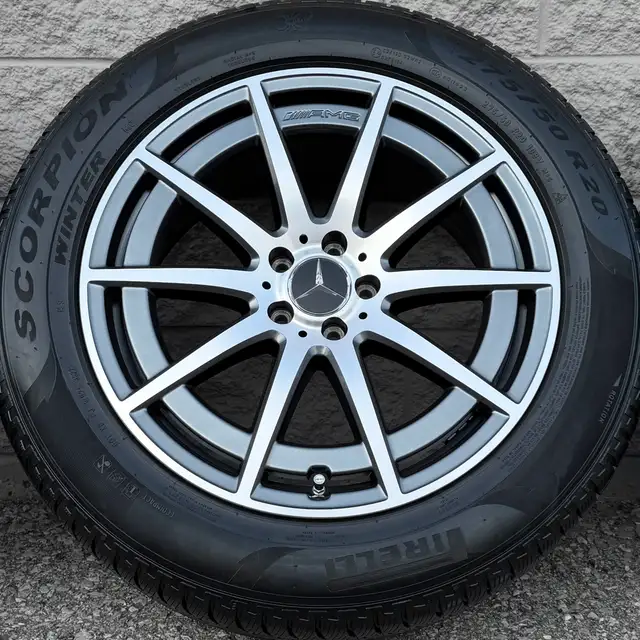(99%) 4x MB GLE 53 | 63s AMG 20" OEM Winter Wheels Package in Tires & Rims in City of Toronto - Image 4