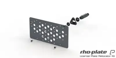 Introducing the Rho-Plate license plate relocator for the Mk8 VW Golf GTi and Golf R. Rho-Plate is C...