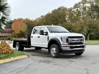 2019 Ford F-550 2019 Ford F-550 XLT Super Duty Flatdeck 4X4 Gear Selector Air Conditioning / Heat 12...