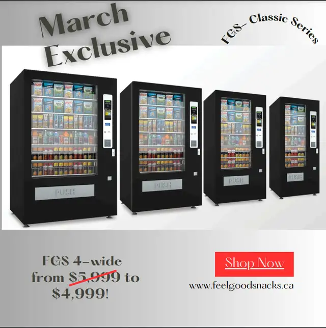 New combo vending machines - Classic Series62863273245315122