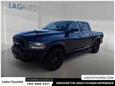 2022 Ram 1500 Classic Warlock Experience the Ram 1500 Classic Warlock with just 93183 km, finished i...