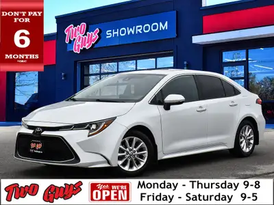 2022 Toyota Corolla XLE White *POWER DRIVER SEAT*, *SUNROOF*, *NAVIGATION*, *BLUETOOTH*, *BACK-UP CA...