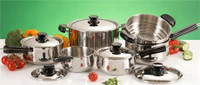 LAGOSTINA Venezia Stainless Steel 11-PIECE Cookware Set, Brand