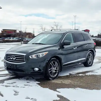 2013 Infiniti JX 35 Vehicle comes with 3 Months/3000KM Warranty on listed price option to extend lon...