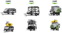 SYLVANSPORT GO Pop-Up Camper! Ultra-Lightweight (840 lbs dry weight)! Acts as a gear hauler (bikes/k... (image 1)