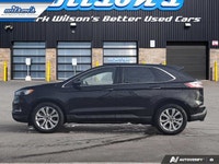 Look at this certified 2023 Ford Edge Titanium AWD | Leather | Pano Roof | Heated Wheel + Seats | Ca... (image 1)