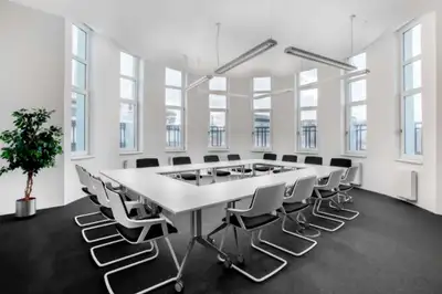 Open office space for rent for 10 persons available on flexible terms, so you can add space or even...
