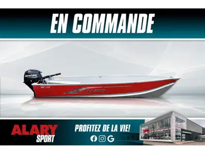 Welcome to Alary Sport Ontario Lund WC-12 2025 Cette chaloupe LUND WC-12 2025 est disponible DÈS MAI...