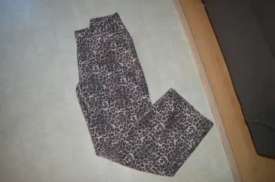 Jeans Léopard, jambes larges, 12 ans (femme), View more