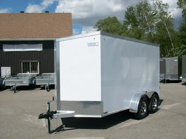 2025 Weberlane CARGO ALUMINIUM 6' X 12' V-NOSE A GLISSIERE CONTR in Cargo & Utility Trailers in Laval / North Shore - Image 10