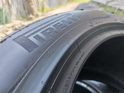 2 x 285/35/23 PIRELLI p zero Summer tires 65 % tread left Dot2024 good condition for bmw alpina merc...