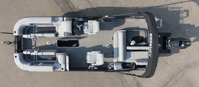 2024 Regency 230 LE3 Sport With 250L Tritoon Pontoon Boat in Powerboats & Motorboats in Vernon - Image 12