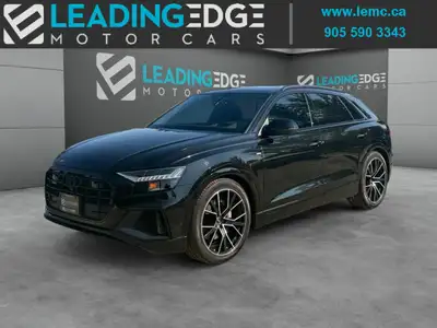 2023 AUDI Q8 PRESTIGE S-LINE- NEW ARRIVAL - LOW LOW KILOMETERS 5100KM - BLACK OPTICS PACKAGE - 22 IN...