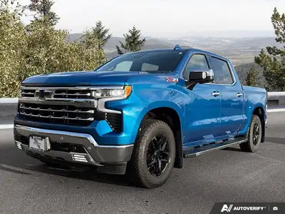 Command the road and conquer any task with this robust Blue 2024 Chevrolet Silverado 1500 LTZ. Equip...