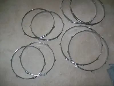 DRUM SET  --  RIMS  /  HOOPS   ETC., View more