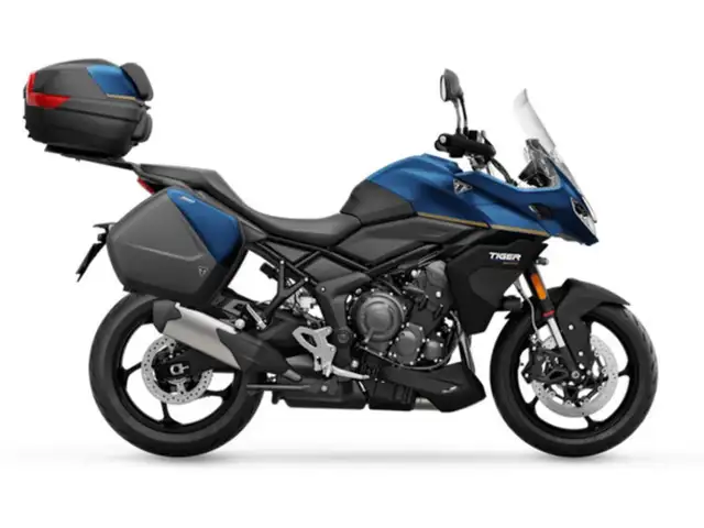 2026 Triumph Tiger Sport 800 Tour Matt Cobalt in Sport Bikes in Oshawa / Durham Region - Image 2