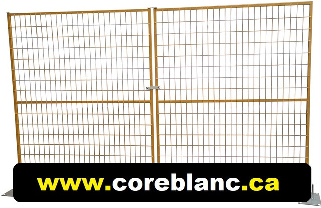 Temporary Fence Panel - Core Blanc Group Inc. in Other Business & Industrial in Edmonton