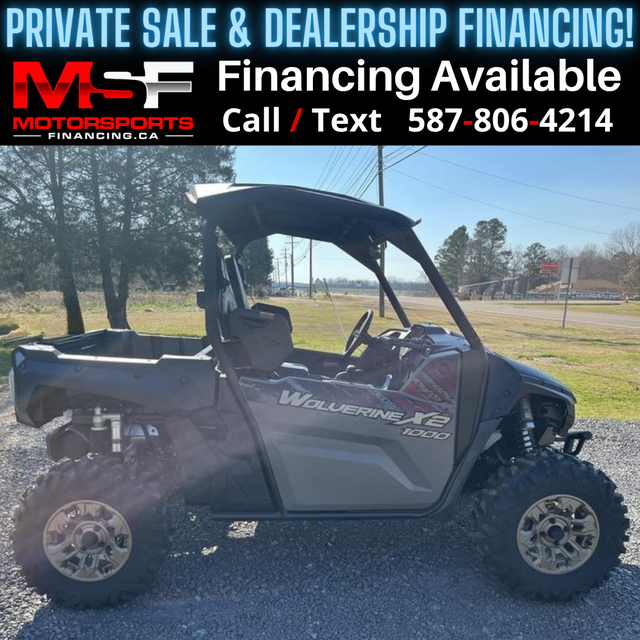2025 YAMAHA WOLVERINE X2 1000 (FINANCING AVAILABLE) in ATVs in Strathcona County - Image 2