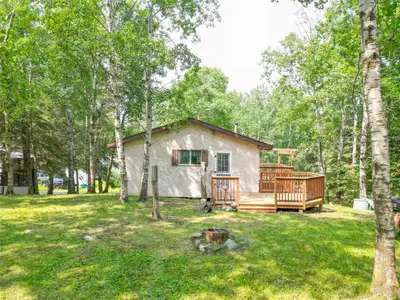 R36//Otter Lake/Seasonal 2 bedroom cottage at Otter Lake, secluded and private, sporting 2 new decks...