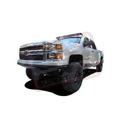 SoCal SuperTrucks SS101400-LRM Roof Mount Bracket Kit 14-17 GM 1500/15 GM 2500 50" Straight L.E.D. I...
