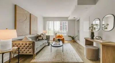 Price: $595,000 / $2,257/mo Luxurious River Park At Uptown Markham, Beautiful South View Overlooking...