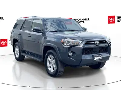 Thornhill Toyota Proudly Presents This Gray 2024 Toyota 4Runner with SR5 7-Passenger Package, Featur...