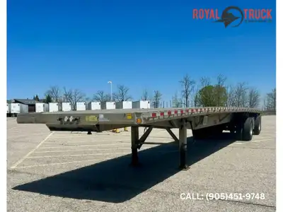 2018 Reitnouer Aluminum Flatbed Trailer Stock# R2615 Specs: SIZE: 48 feet long All-aluminum construc...