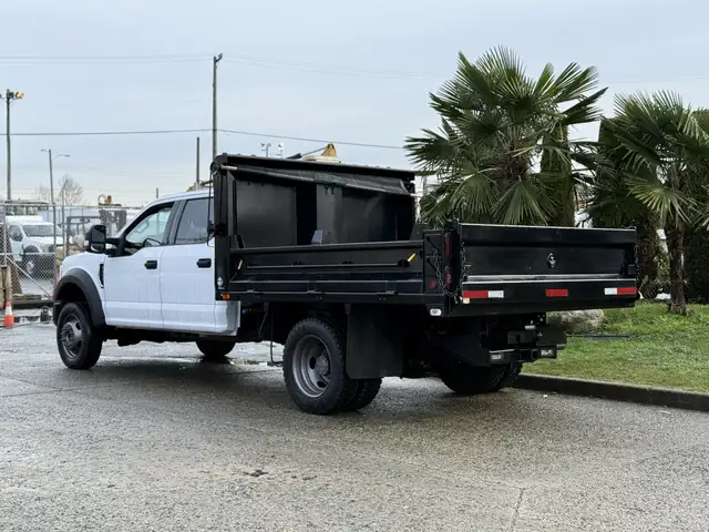 2017 Ford F-450 Super Duty XL 4x4 Crew Cab 9 Foot Dump Truck in Heavy Trucks in Regina - Image 9